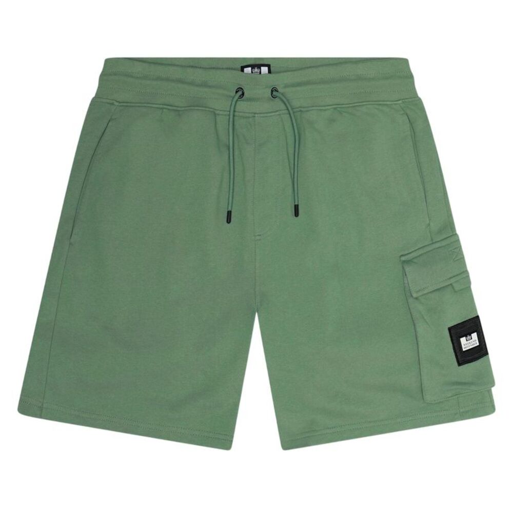 Weekend Offender Mens New Carillo Cotton Shorts / Mid Green